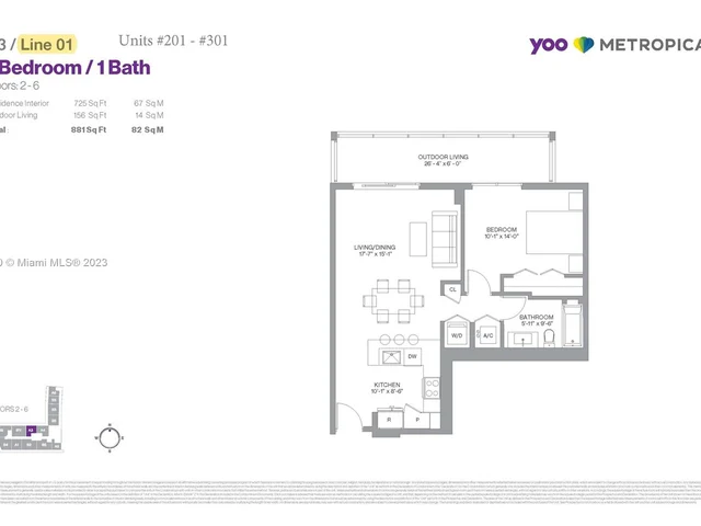 2000 Metropica Way # 201, Sunrise FL 33323