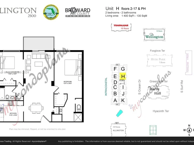 1500 S Ocean Dr # 16H, Hollywood FL 33019