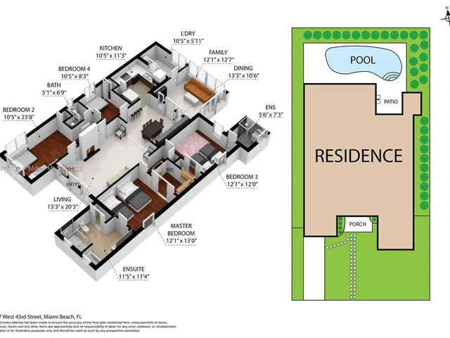 427 W 43rd St, Miami Beach FL 33140