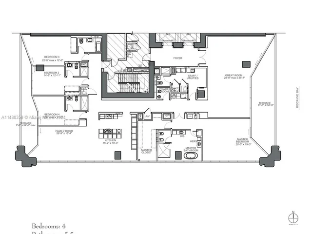 1000 Biscayne Blvd # 4901, Miami FL 33132