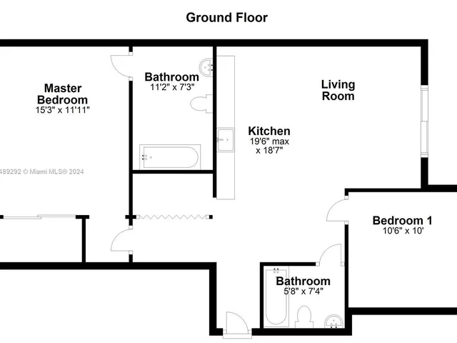 151 SE 1st St # 2411, Miami FL 33131