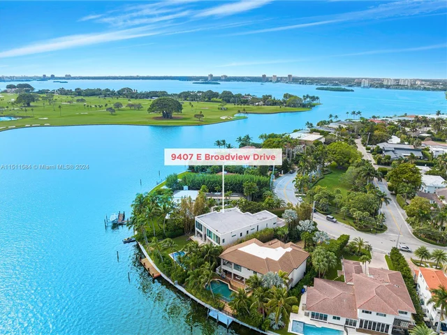 9407 E Broadview Dr, Bay Harbor Islands FL 33154