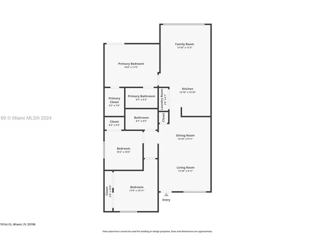 13868 SW 151st Ct, Miami FL 33196