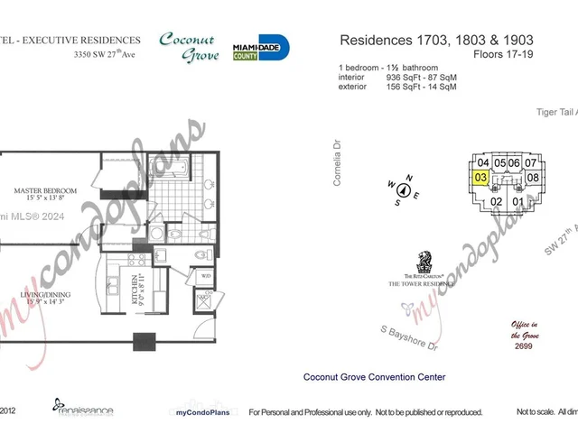 3350 SW 27th Ave # 1903, Miami FL 33133