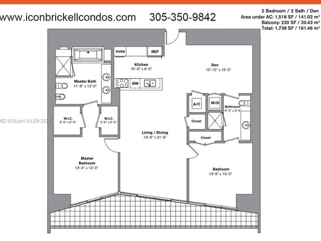 495 Brickell Ave # 603, Miami FL 33131