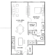 Apartamento a la renta en 10170 SW 7th St # 205, Pembroke Pines FL 33025