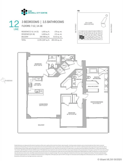 88 SW 7 ST # 2412, Miami FL 33131