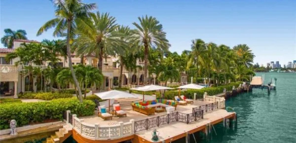 4 de las mejores casas en Miami con muelle