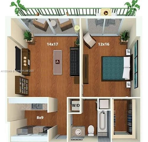 1756 N Bayshore Dr # 21J, Miami FL 33132