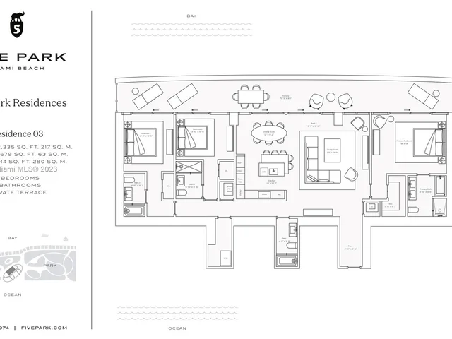 500 Alton # 1203, Miami Beach FL 33139