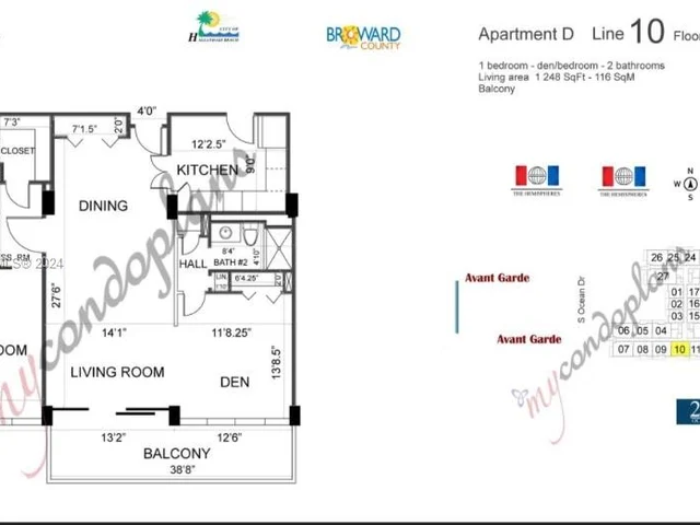 2030 S Ocean Dr # 2110, Hallandale Beach FL 33009