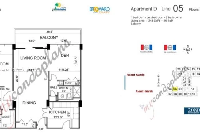 2030 S Ocean Dr # 1805, Hallandale Beach FL 33009