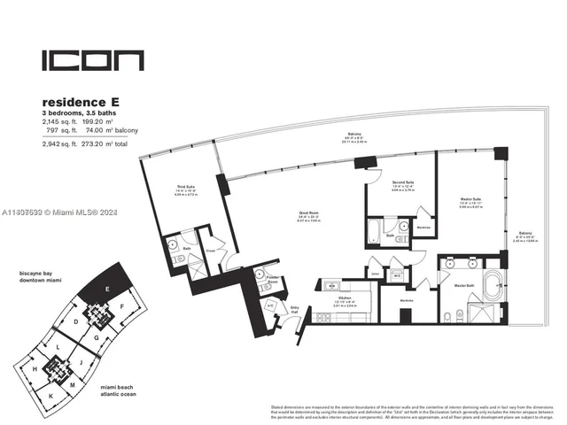 450 Alton Rd # 3401, Miami Beach FL 33139