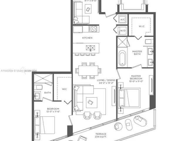 801 S Miami Ave # 1202, Miami FL 33130