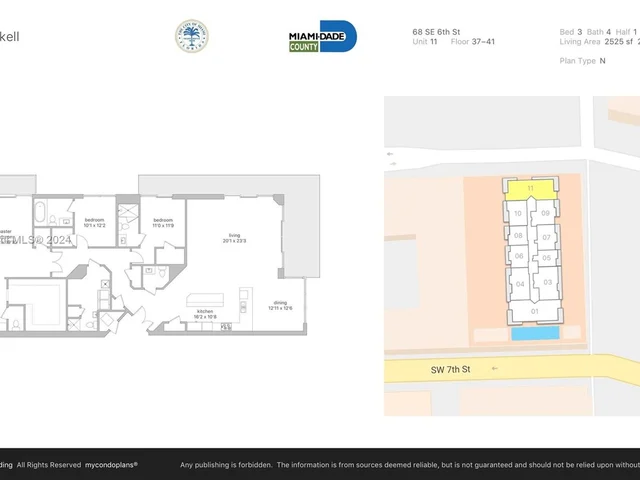 68 SE 6th St # 3711, Miami FL 33131