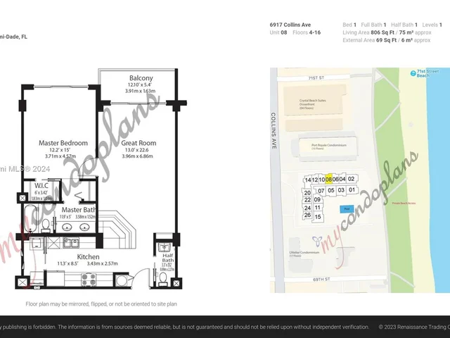 6917 Collins Ave # 408, Miami Beach FL 33141