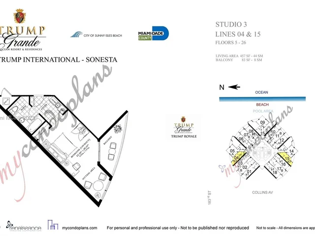 18001 Collins Ave. # 1518, Sunny Isles Beach FL 33160