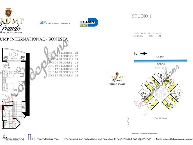 18001 Collins Ave. # 1518, Sunny Isles Beach FL 33160