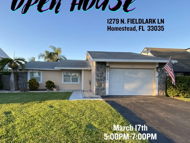 1279 N Fieldlark Ln, Homestead FL 33035