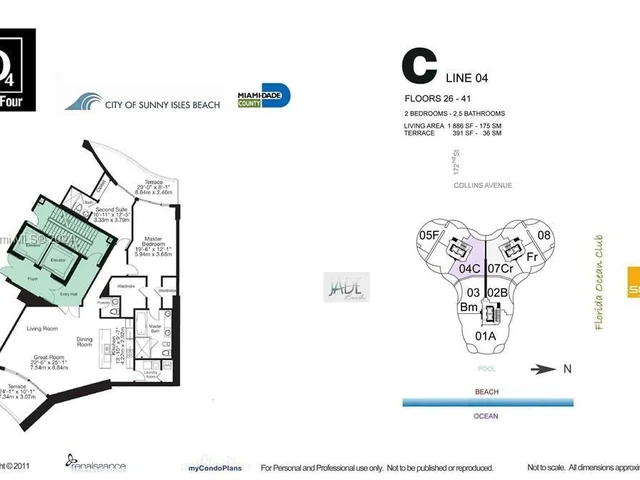 17201 Collins Ave # 1704, Sunny Isles Beach FL 33160