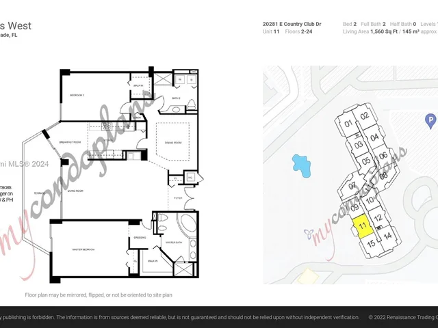 20281 E Country Club Dr # 2411, Aventura FL 33180