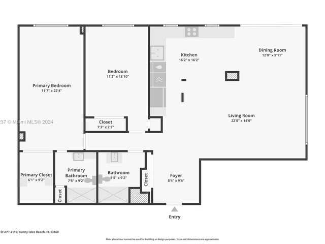 301 174th St # 2119, Sunny Isles Beach FL 33160