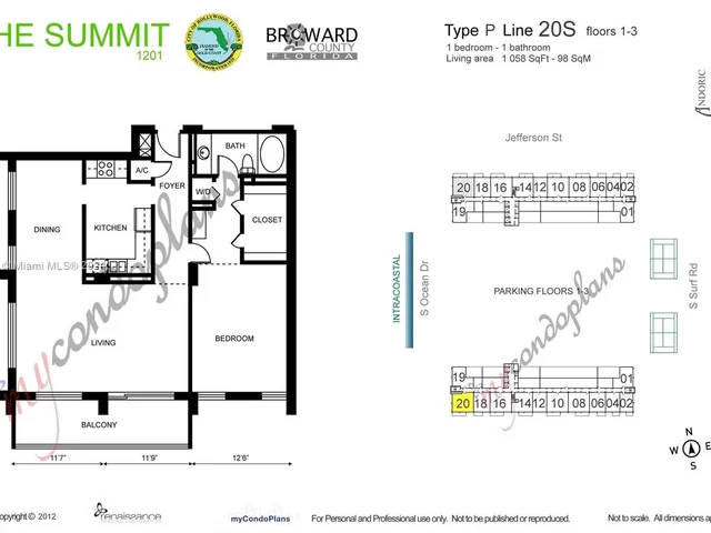1201S S Ocean Dr # 120S, Hollywood FL 33019