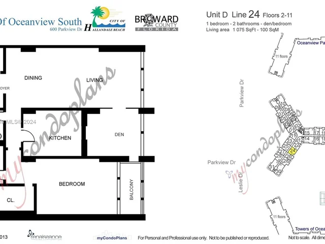 600 Parkview Dr # 1124, Hallandale Beach FL 33009