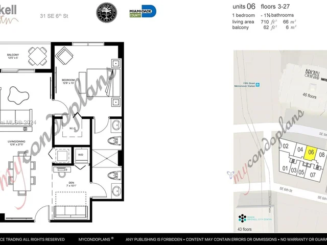31 SE 6TH ST # 1106, Miami FL 33131