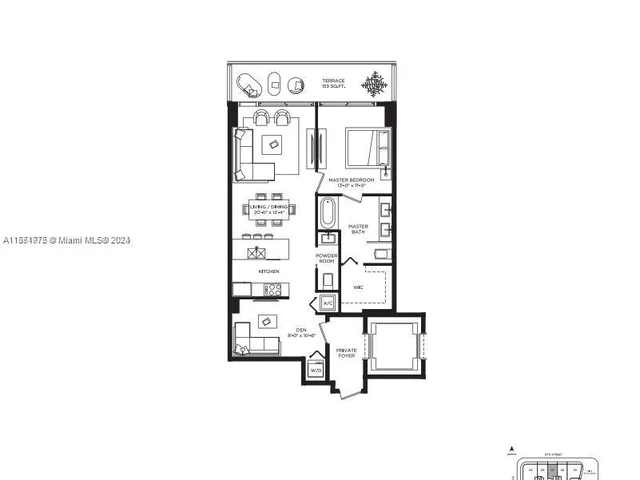 801 S Miami Ave # 4207, Miami FL 33130