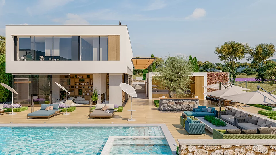 Admira qué es una villa en Miami con alberca Admira qué es una villa en Miami con alberca